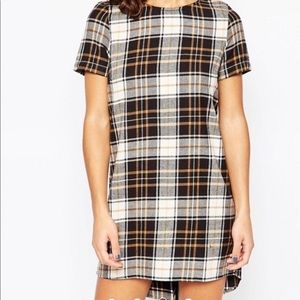 🆕 ASOS/Noisey May/ Plaid Shirt Dress 🆕